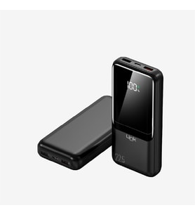 EF95 Strong 22.5W PD 18000mAh Çevre Dostu ECO Ekranlı Powerbank (Siyah)