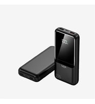 EF95 Strong 22.5W PD 18000mAh Çevre Dostu ECO Ekranlı Powerbank (Siyah)