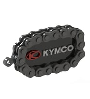 KYMCO Markalı Motosiklet İçin Zincir Detaylı Motosiklet Anahtarlığı