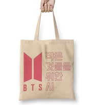 BTS Boy With Luv Bez Çanta Uzun Saplı