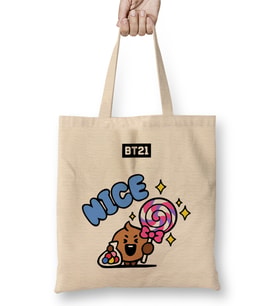 Bt21 Bts Exclusive Design Bez Çanta Uzun Saplı