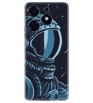 Tecno Spark 10 Pro Kılıf Resimli Desenli Silikon Platinium Series Astro 1870