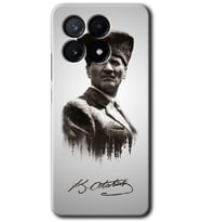 Poco x6 Pro Kılıf HD Desen Baskılı Kılıf - Mustafa Kemal Atatürk