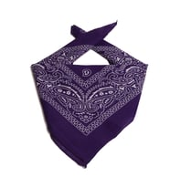 ÜKB-MOR ŞAL DESEN DAMLA TASARIM KARE BANDANA