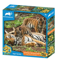Prime 3D - Kaplan Ailesi 150 Parça Puzzle 20833
