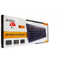 A4Tech A4 Tech KM-720 Multımedya F Klavye USB Siyah