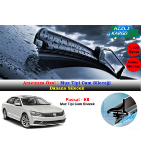 Volkswagen Passat B8 Muz Silecek Takımı 2015 Sonrası