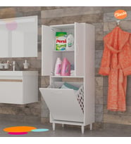 Modilayn Mutfak Dolabı Kirli Camasır Dolabı Sepetli Banyo Dolabı Havlu Dolabı Çok Amaçlı Dolap