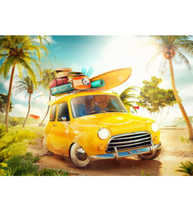 Nova Puzzle 1000 Parça Tatil Heyecanı Puzzle - 41122