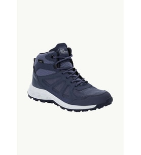 Jack Wolfskin 4051331_1388 Woodland 2 Texapore Mid W Graphite Kadın Outdoor Bot (Gri)