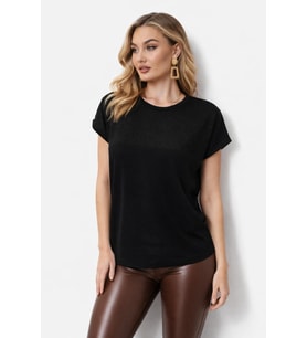Kadın Triko Kısa Kol Bluz 12949 BGL-ST05311