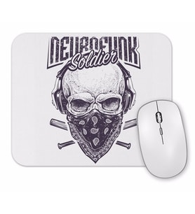 Skull soldier Soldado Caveira Mouse Pad