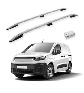 Turtle Fiat Doblo(K9) 2023-2025 / Kısa Şasi Tavan Çıtası Crown Gri