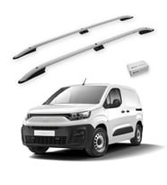 Turtle Fiat Doblo(K9) 2023-2025 / Kısa Şasi Tavan Çıtası Crown Gri