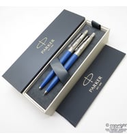Parker Jotter Original Pastel Mavi Tükenmez Kalem + 0.5 Versatil (uçlu) Kalem Set  İsme Özel Kalem  Hediyelik Kalem