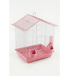 Ev Çatılı Kafes Pembe 300 Seri