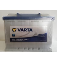 VARTA D24 12V 60 AH 540 A (EN) ÜRETİM YILI Q1 - 2024