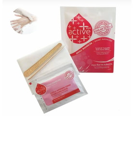 ACTİVE TEK KULLANIMLIK KİŞİYE ÖZEL HİJYENİK SUSUZ MANİKÜR SETİ 50'Lİ PAKET