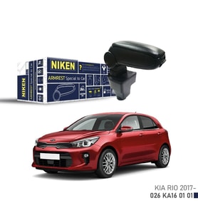 Niken Kia Rio 2017- Araca Özel Kol Dayama Siyah (Karışık)
