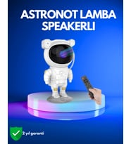 Ayarlanabilir Parlaklık Zamanlayıcı Modlu Astronot Lamba