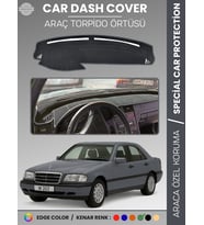 MERCEDES C CLASS W202 (1993-2000) Torpido Örtüsü Premium Kalite Torpido Koruma Özel Kesim UV Koruma