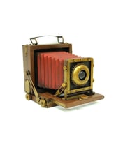 Dekoratif Metal Fotoğraf Makinesi C0262