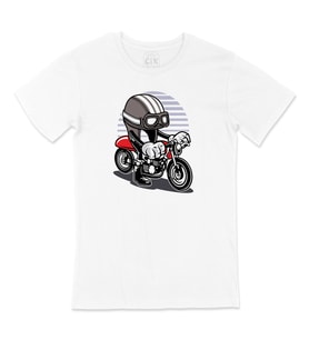 Motorlu Çocuk Tişört