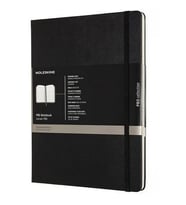 Moleskine Sert Kapak Pro Defter Siyah (Çizgili - 19x25)