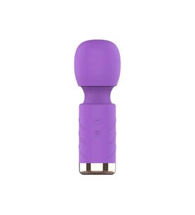 Modern Mini Wand Vibratör Mor