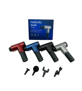 MASAJ TABANCASI ALETİ  4PCS BAŞLIK   6 KADEME HIZ SEVİYESİ   USB ŞARJLI (5343)