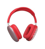 P9 Air Max Bluetooth Kulak Üstü Kulaklık Kırmızı