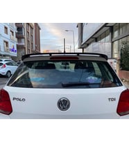 Vw Polo 6R Spoiler Bagaj Üstü  Parlak Siyah Boyalı 2009-2017