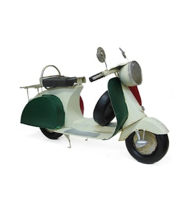 Dekoratif Metal Scooter Süsler Ev Oturma Odas TV kabine Masaüstü Ofis Dekorasyon