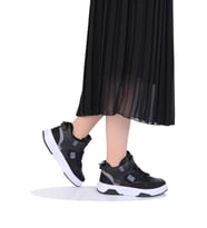 Mp 242-2063Zn Syh-Byz Kadın Uzun Basket Spor Ayakkabı (Siyah)