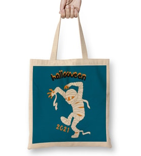 Halloween Gifts 2021 Bez Çanta Uzun Saplı