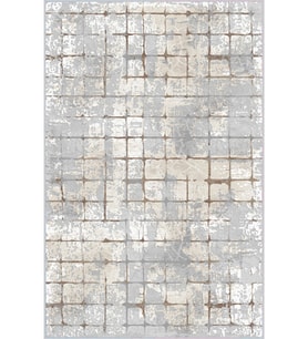 Eliana Home Baskılı, Yıkanabilir Kaymaz Taban Salon Halısı LNA1329-HT100 100x150 cm (Bej)