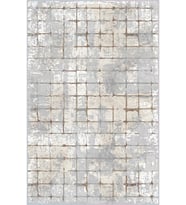 Eliana Home Baskılı, Yıkanabilir Kaymaz Taban Salon Halısı LNA1329-HT100 100x150 cm (Bej)