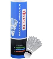 Badminton Topu 6 Li Beyaz medium