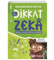DİKKAT ZEKA ( +6 YAŞ ) - DİKKAT VE ZEKA AKADEMİSİ YAYINLARI