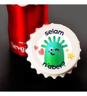 Selam Naber Baskılı Magnet Açacak 2912-5