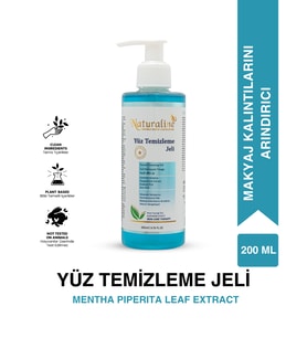 Yüz Temizleme Jeli 200ml (MAVI-BEYAZ)
