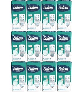 Önlem Emici Külot Hasta Bezi XL- Extra Large - Ekstra Büyük 360 Adet (12PK*30)