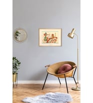 Ramses'in Savaşı 4 Ahşap Tablo