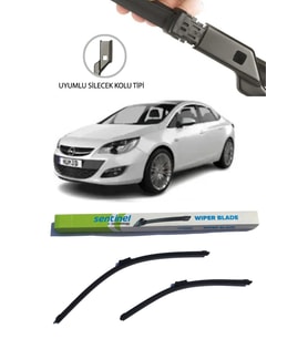 Opel Astra J SEDAN  2012-2015 Araca Özel Silecek Takımı Sağ Ve Sol
