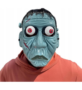 Frankenstein Temalı Sallanan Oynar Gözlü Maske