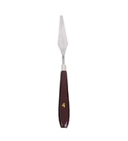 CEOART METAL SPATULA TEKLİ NO:4 ( BOYALI AHŞAP) CEO-SN0008