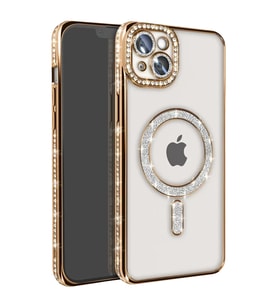 İphone 15 Joke Simli Magneticsafe - Gold