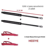 BAZA AMORTİSÖRÜ GASAN MARKA 1200N ,2 ADET BAZA PİSTONU 