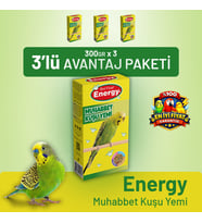 Energy Muhabbet Kuşu Yemi - 3 Adet