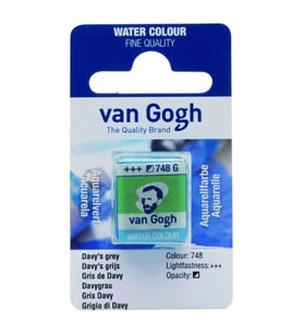 Talens Van Gogh 1/2 Tablet Sulu Boya 748 Davy's Grey 